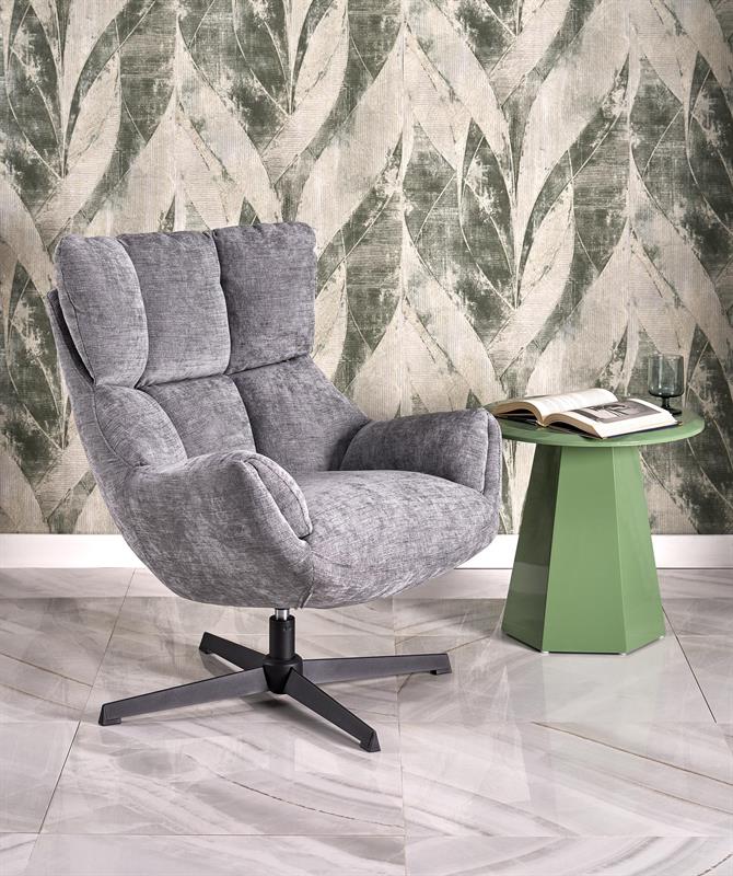 ORINOKO relaxačné kreslo, sivé