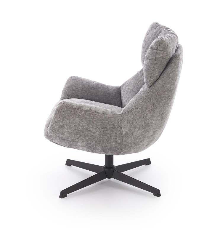 ORINOKO relaxačné kreslo, sivé