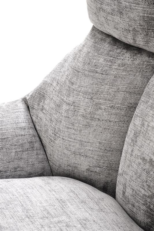 ORINOKO relaxačné kreslo, sivé