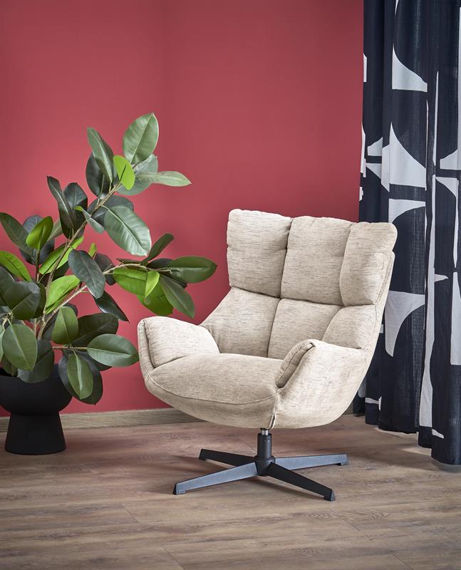 ORINOKO relaxačné kreslo, béžové