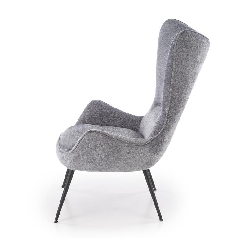 JUKON relaxačné kreslo sivý