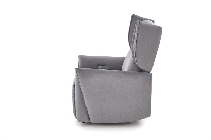 GELATO relaxačné kreslo, sivé
