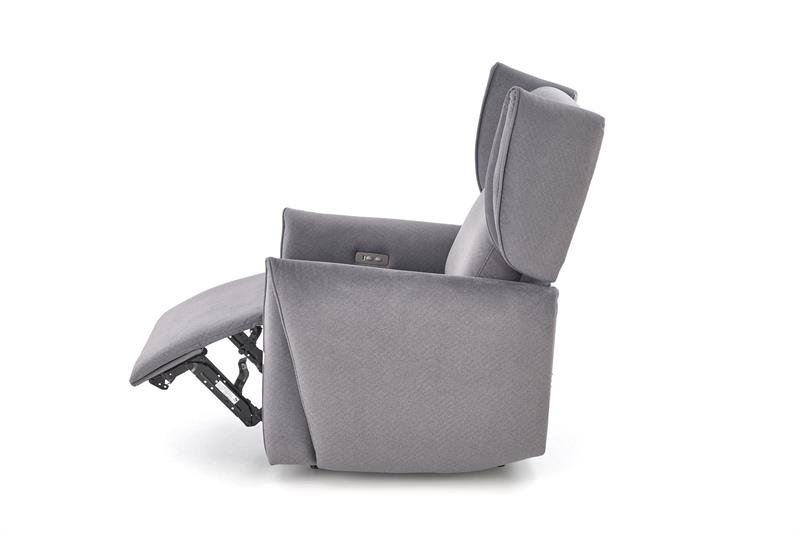 GELATO relaxačné kreslo, sivé