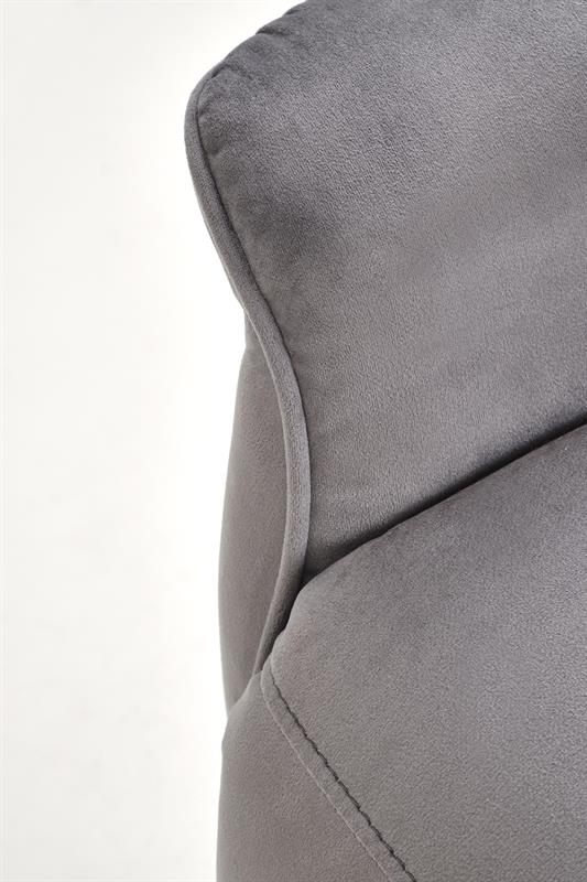 SEMIR 2 relaxačné kreslo, sivé