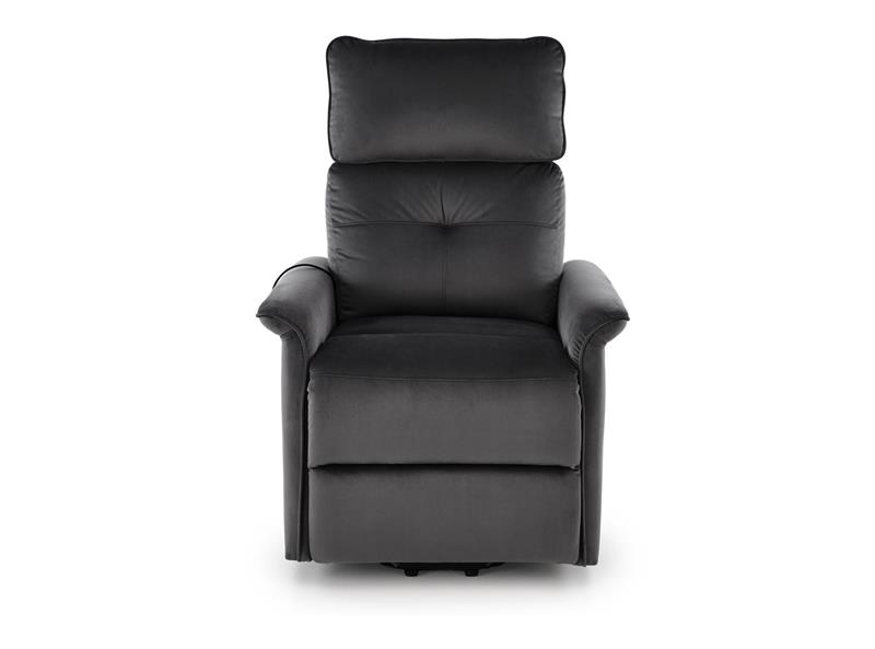 SEMIR 2 relaxačné kreslo, čierne