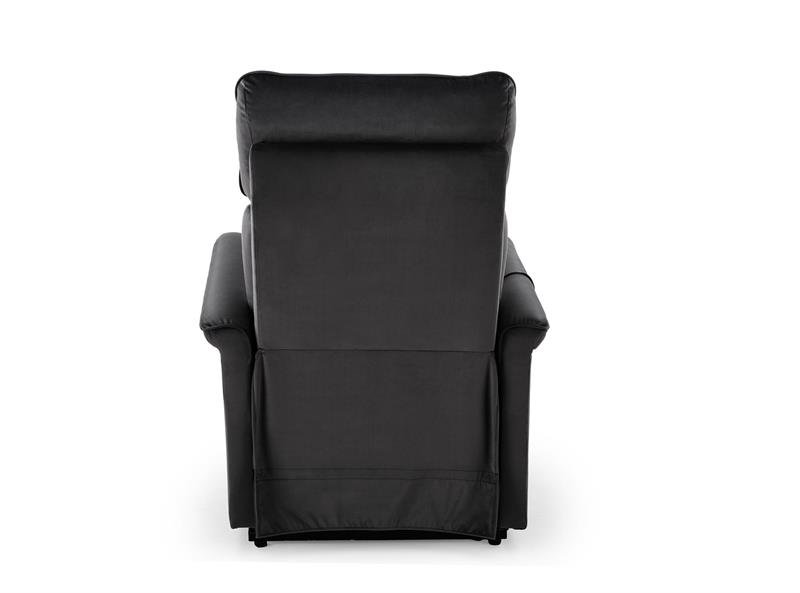 SEMIR 2 relaxačné kreslo, čierne