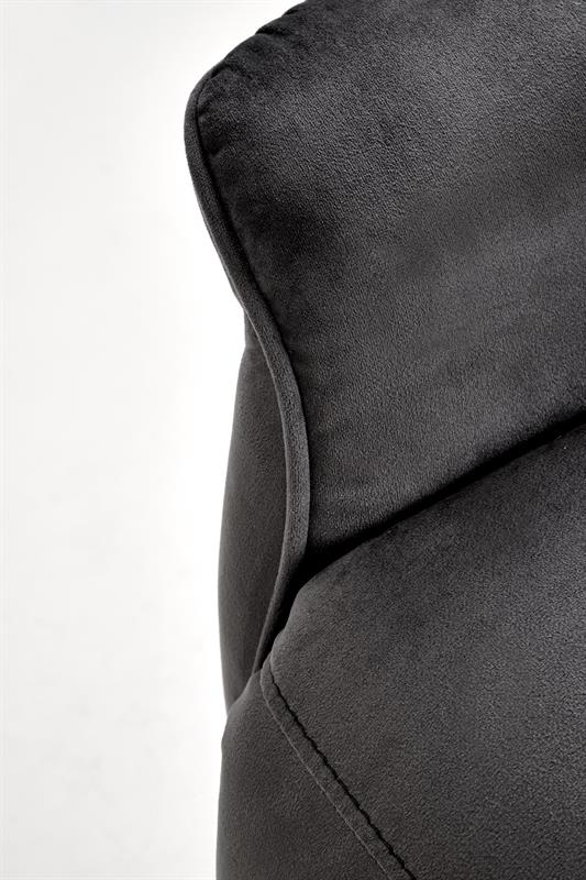 SEMIR 2 relaxačné kreslo, čierne