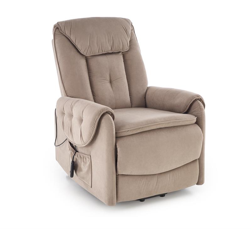 Relaxačné kreslo HORTON – béžové
