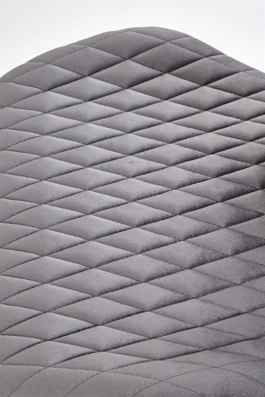 K569 jedálenská stolička, sivá