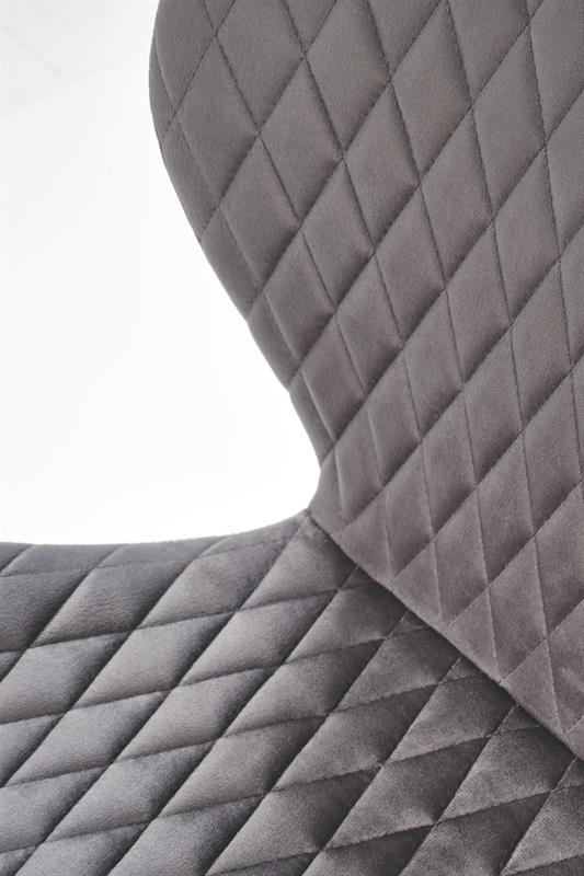 K569 jedálenská stolička, sivá