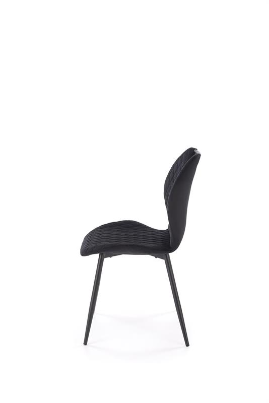K569 jedálenská stolička, čierny