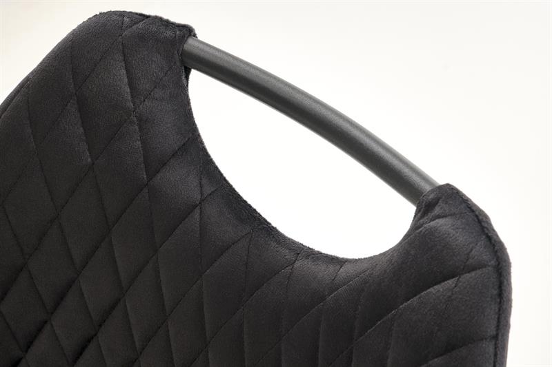 K569 jedálenská stolička, čierny