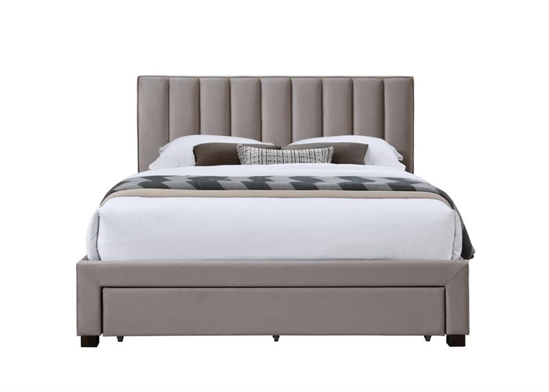 Manželská posteľ GRACE 160x200 – béžová