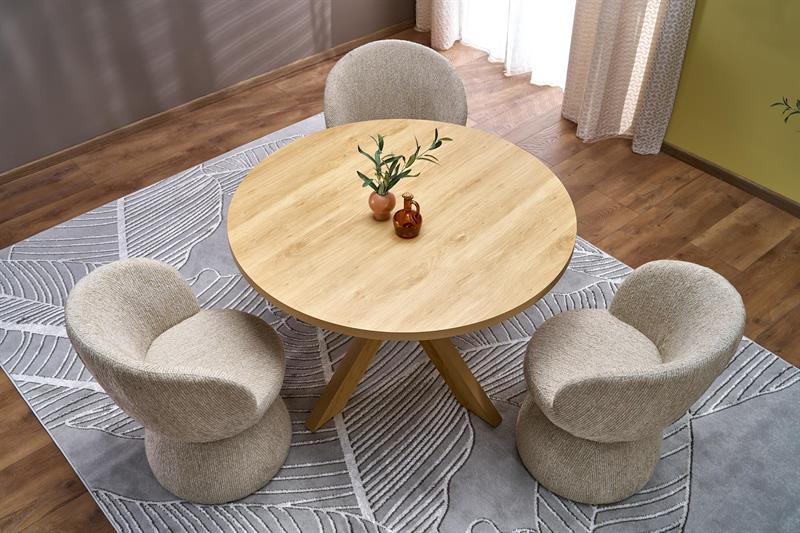 MORUS jedálenský stôl okrúhly, prírodný - NA SkLADE!