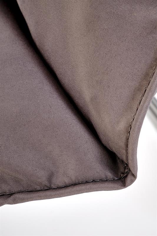 HUDSON, záhradná zostava( pohovka, stolička 2x, konferenčný stolík ), sivý / hnedý