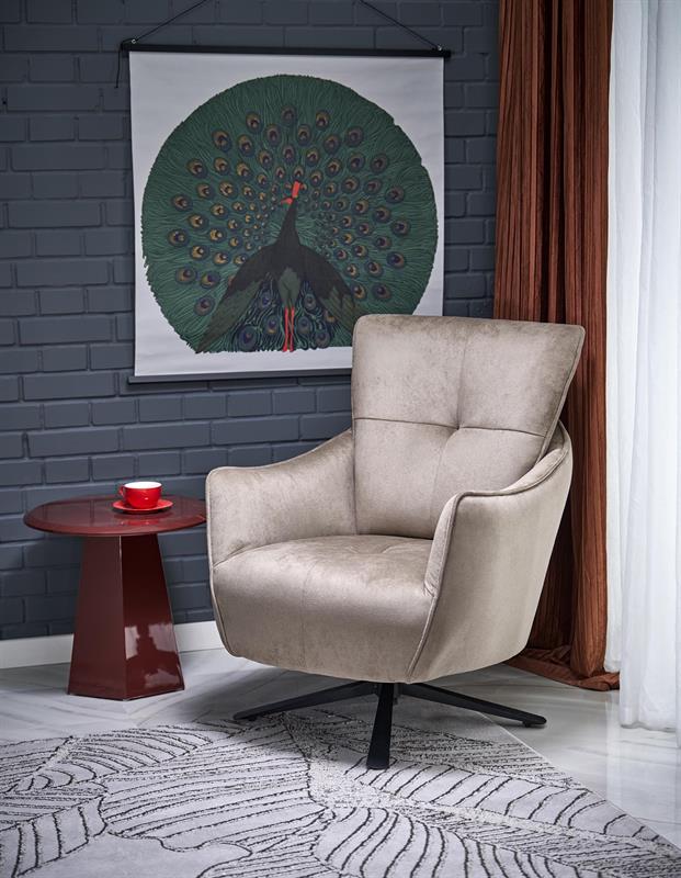 SCAMPI relaxačné kreslo, cappuccino