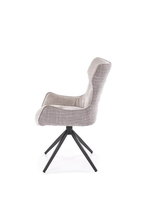 K573 jedálenská stolička, sivá