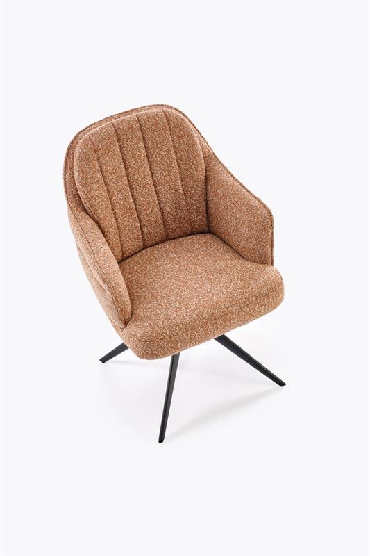 K570 jedálenská stolička, škoricová