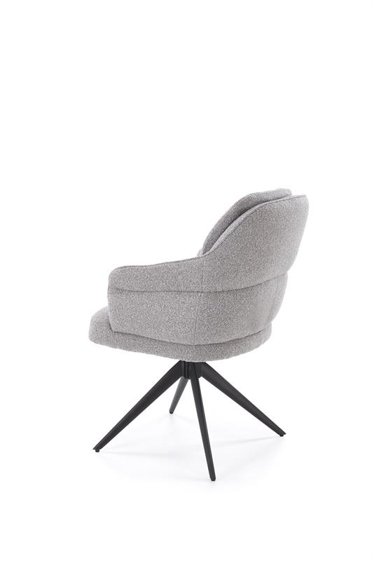 K570 jedálenská stolička sivý