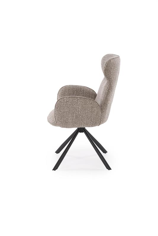 K571 jedálenská stolička, tmavobéžová