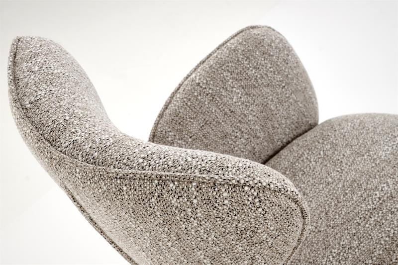 K571 jedálenská stolička, tmavobéžová