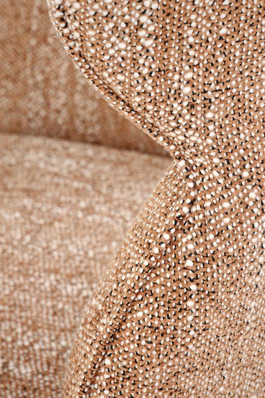 K571 jedálenská stolička, škoricová