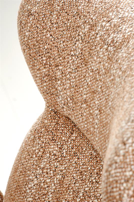 K571 jedálenská stolička, škoricová