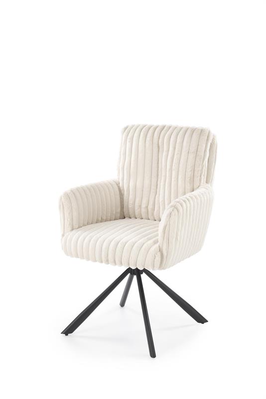 K572 jedálenská stolička, krémová