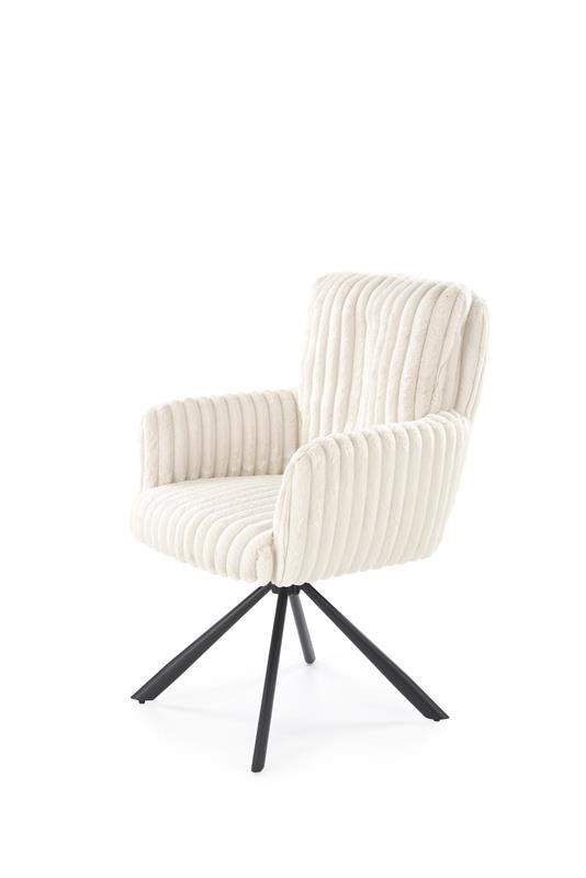 K572 jedálenská stolička, krémová