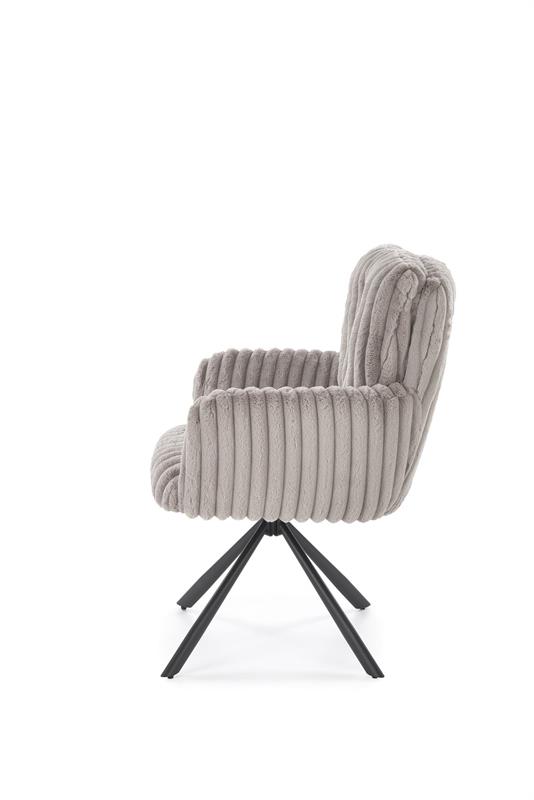 K572 jedálenská stolička sivý