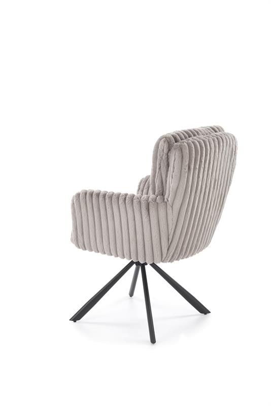 K572 jedálenská stolička sivý