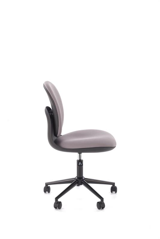 ORION stolička otočná, čierna/sivá