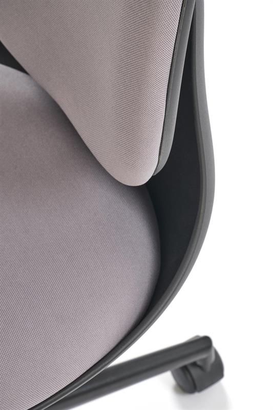 ORION stolička otočná, čierna/sivá