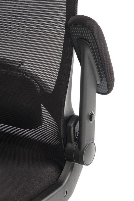 CYBORG kancelárska stolička, čierna