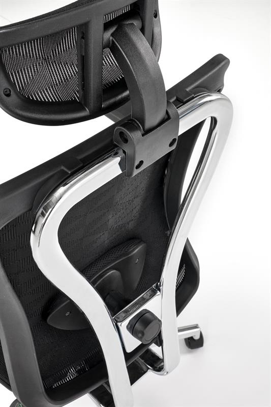 VIXEN kancelárska stolička, čierna