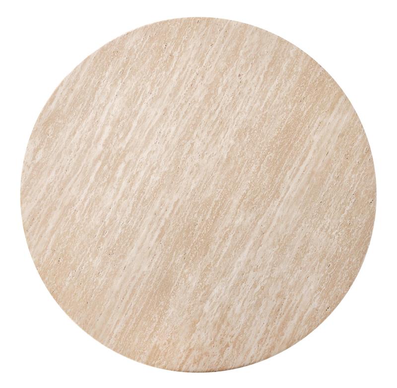 DOROTEA konferenčný stolík, travertín/orech