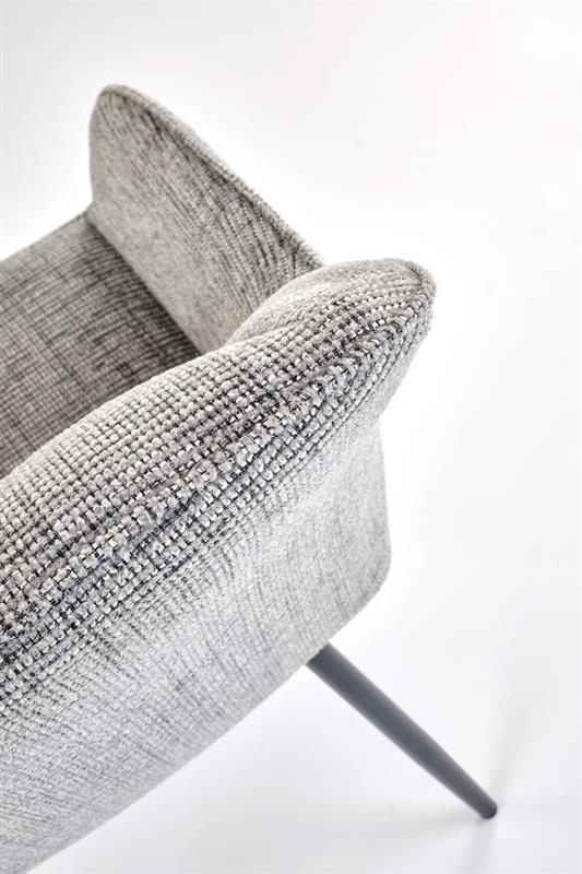 K576 jedálenská stolička sivý