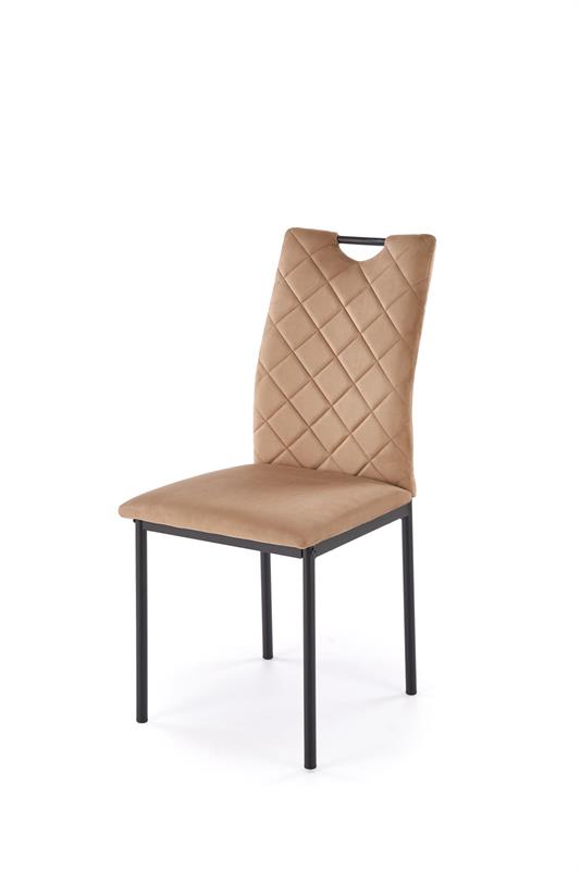 K577 jedálenská stolička, béžová/čierna