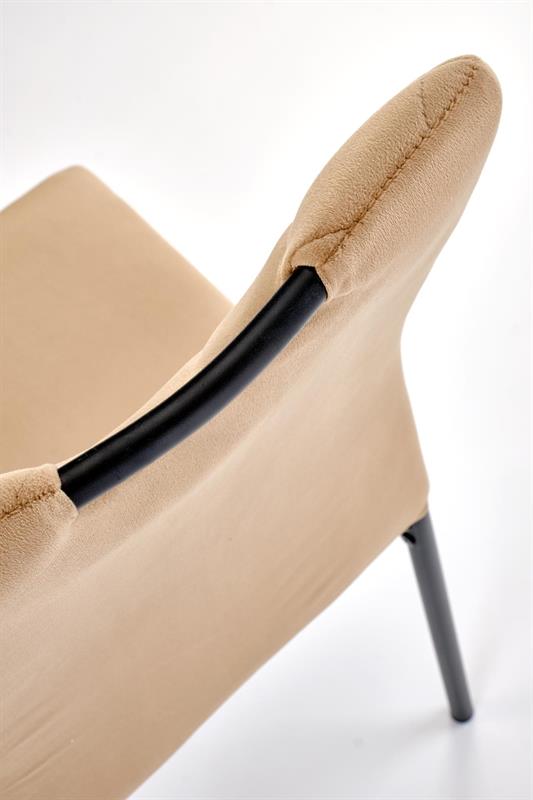 K577 jedálenská stolička, béžová/čierna