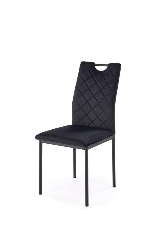 K577 jedálenská stolička, čierna/čierna