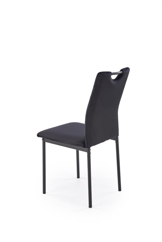 K577 jedálenská stolička, čierna/čierna