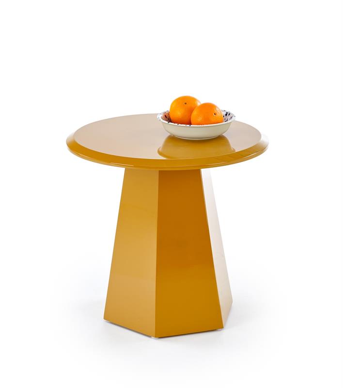 LOCA konferenčný stolík, horčicový