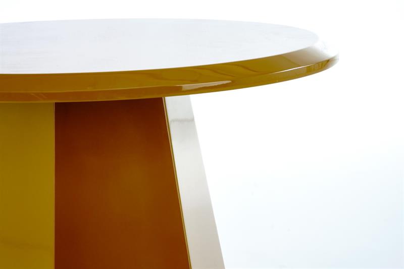 LOCA konferenčný stolík, horčicový