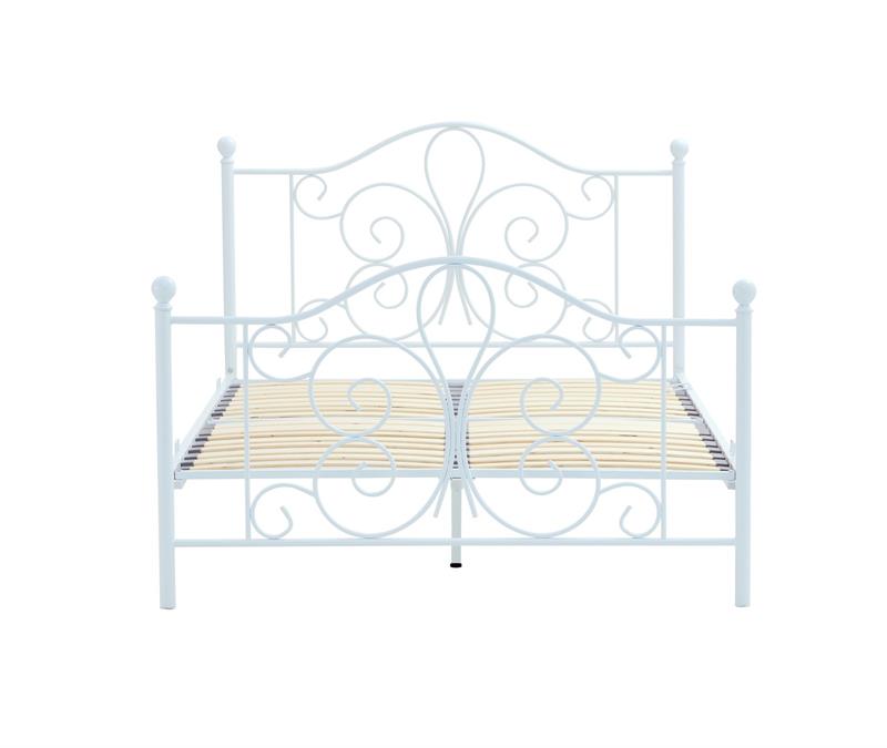 PANAMA 140x200cm posteľ, kov biela farba