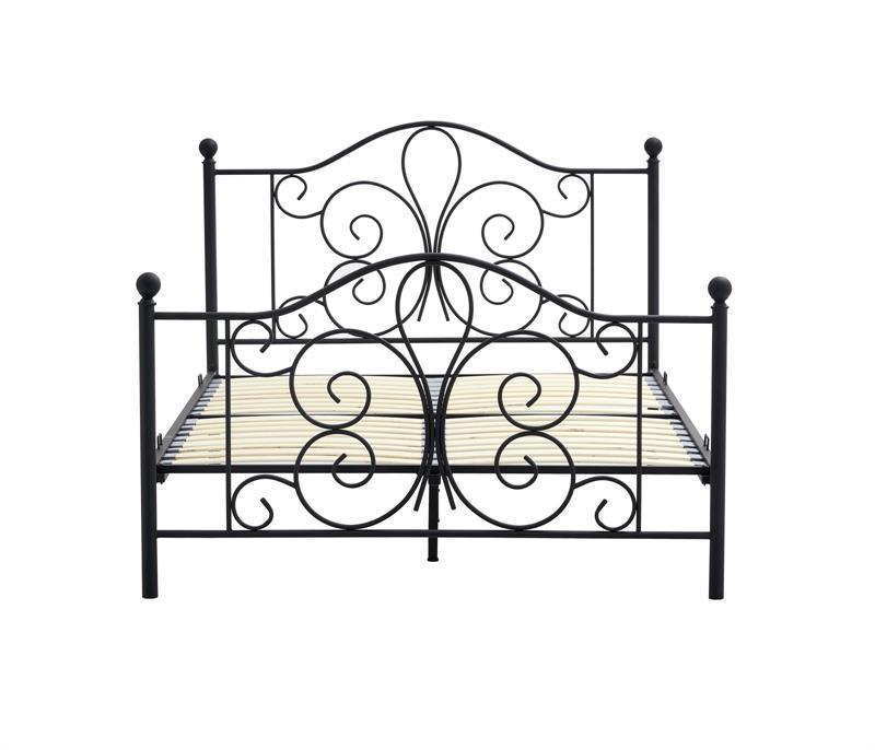 PANAMA 140x200cm posteľ, kov čierna farba