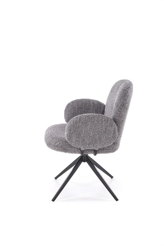 K568 jedálenská stolička sivý