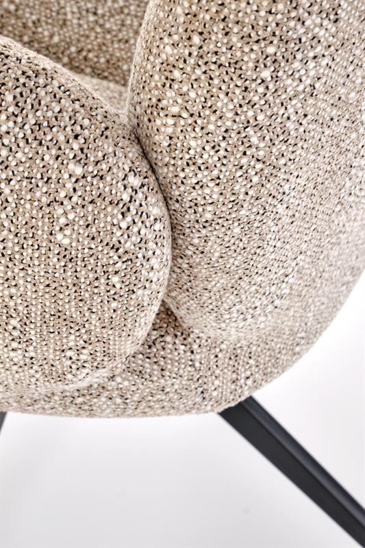 K568 jedálenská stolička, tmavobéžová