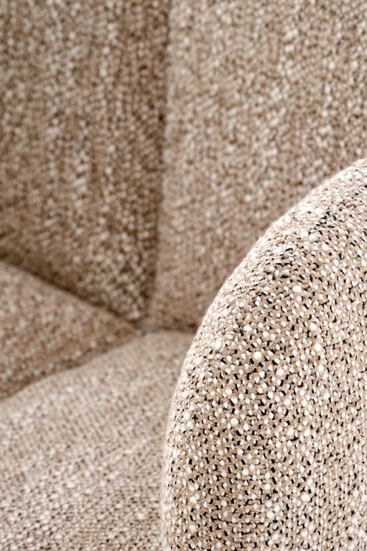 K568 jedálenská stolička, tmavobéžová