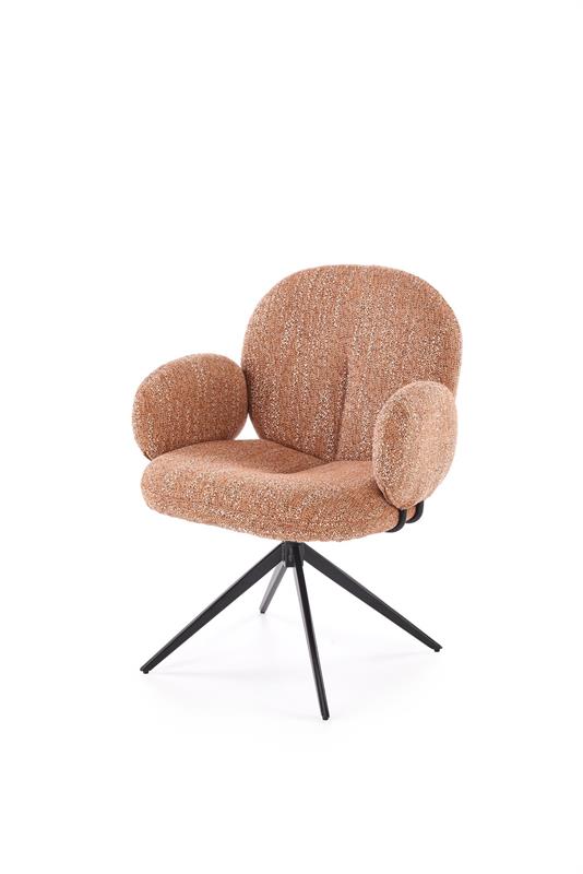 K568 jedálenská stolička, škoricová