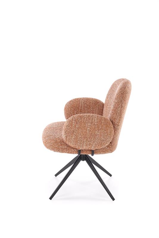 K568 jedálenská stolička, škoricová